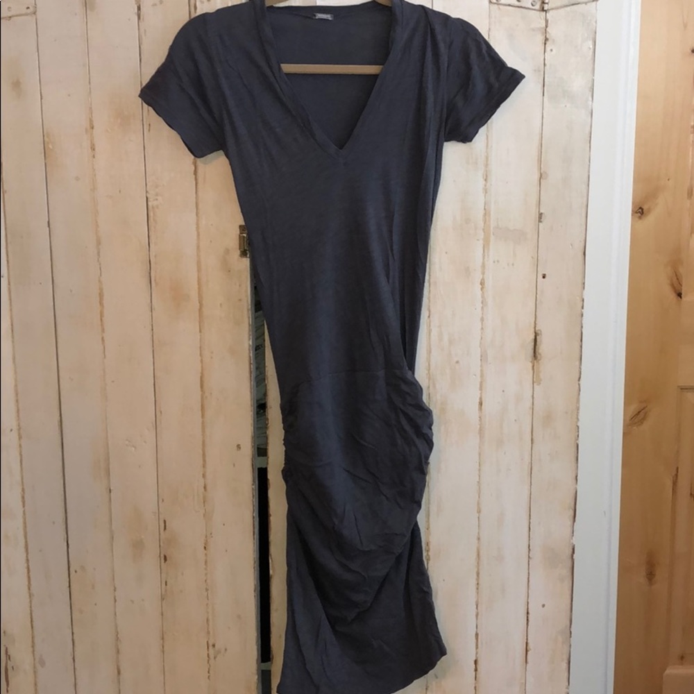 Monrow V-Neck T-shirt Dress